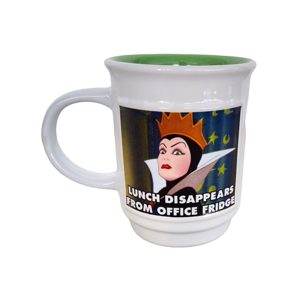 Disney Store Snow White & the Seven Dwarfs Evil Queen Hag Meme Coffee Mug